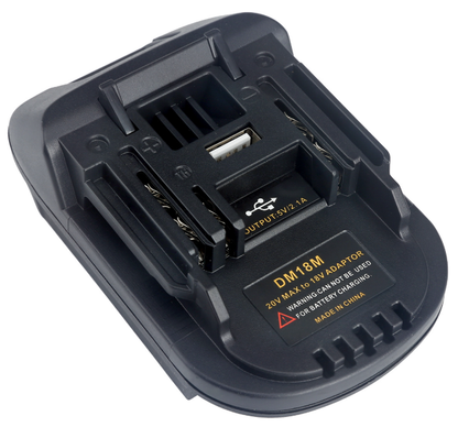 ⚡【Limitado a 2 por persona】Adaptador de batería de litio para herramientas de batería de 18 V
