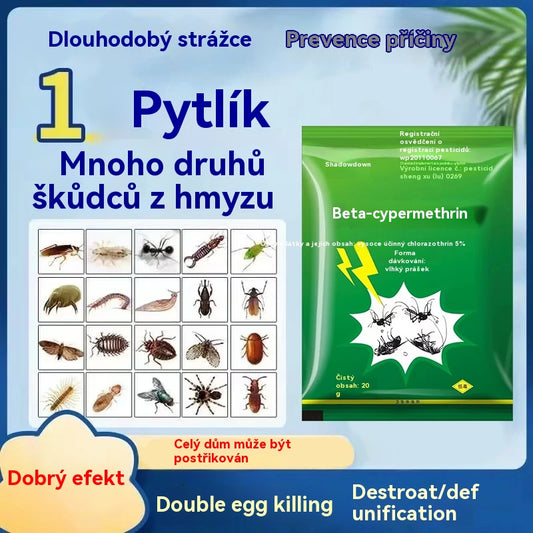 🦟【20 sáčků】❤️Speciálně navrženo k hubení komárů a much na farmách, jedno balení hubí blechy/kobylky/šváby/mouchy/komáry!