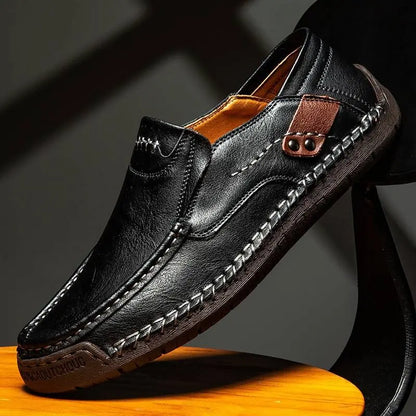 👞50% de descuento🔥【38-48】Mocasines de cuero hechos a mano ✅️Pago contra entrega