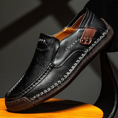 👞50% de descuento🔥【38-48】Mocasines de cuero hechos a mano ✅️Pago contra entrega