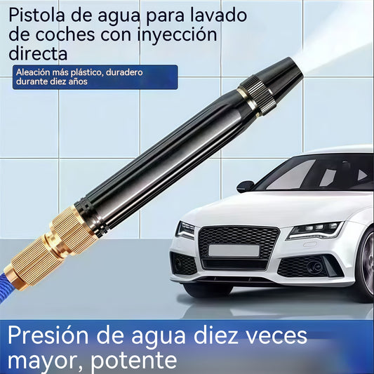 🚿 🔥¡Último día de la oferta especial! 🔥💧 Pistola de agua a alta presión: para lavar coches, jardinería, 10 veces más presión, múltiples funciones ⚡4293559