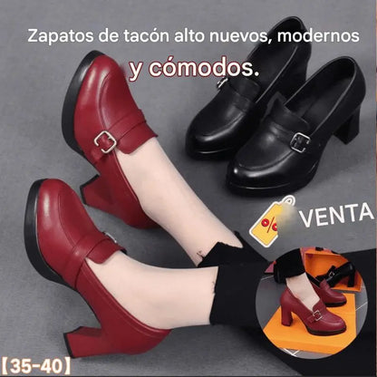 🔥50% DE DESCUENTO👠【35～40】Nuevos tacones altos modernos y cómodos