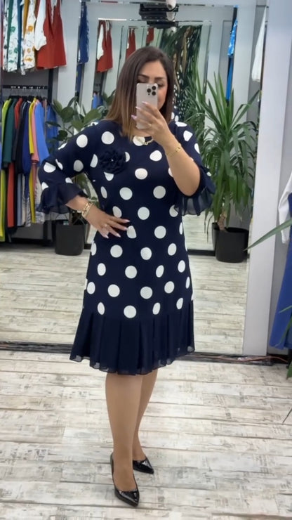 💟【S-5XL】👗 Nuevo vestido de moda, diseño clásico, elegante y sencillo.4260723