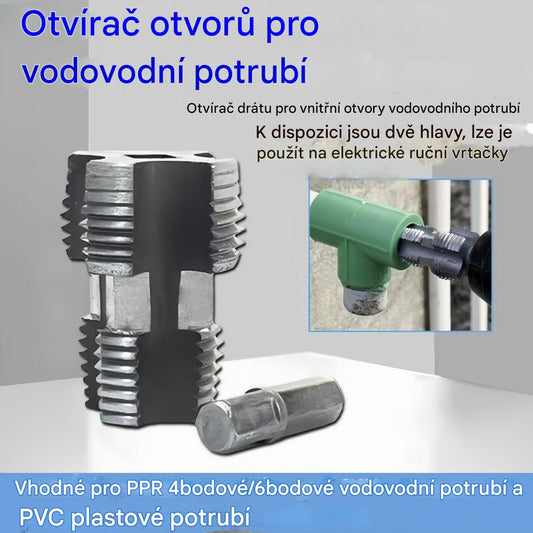 🛠️【Nástroje na otevírání vnitřního drátu na vodovodní potrubí a sada nástrojů na otevírání vnějších drátů】 4 body 6bodové vodní potrubí PPR plast PVC