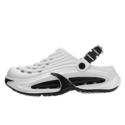 👟50% DE DESCUENTO🌬️Sandalias multiusos 2 en 1 para hombre: suela gruesa de EVA, antideslizante y extremadamente ligeras y transpirables🏃‍♂️