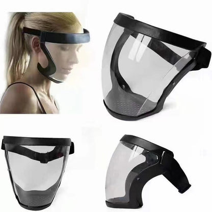 🔥Artículo popular【50% de descuento】💥Protector facial completo de plástico, equipo de protección de seguridad, apto para uso unisex_4275930