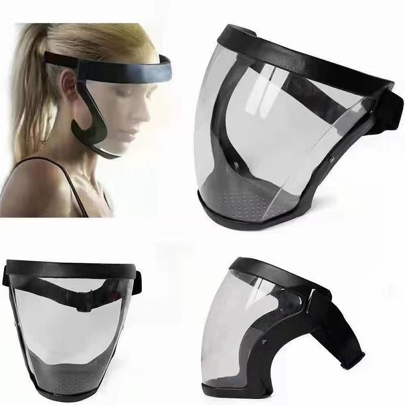 🔥Artículo popular【50% de descuento】💥Protector facial completo de plástico, equipo de protección de seguridad, apto para uso unisex_4275930