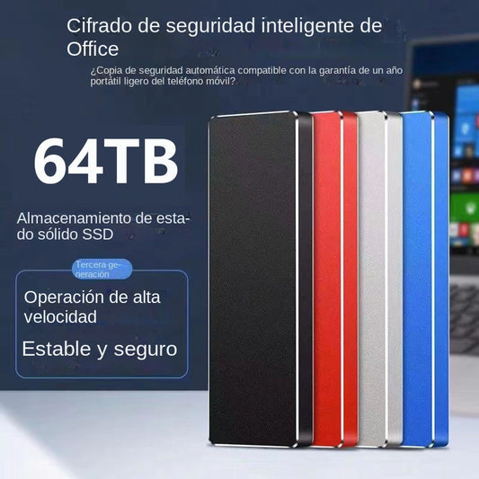 🎉【🔥Más de 9999+ vendidos】Disco duro portátil de transferencia ultrarrápida de 150 M/S【16T】_4236242