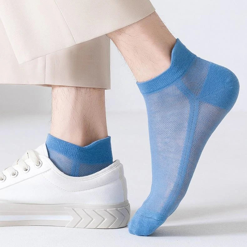 🧦🧦【10 pares 25 euros】Calcetines de negocios transpirables, antibacterianos y desodorantes para hombre【36-46】