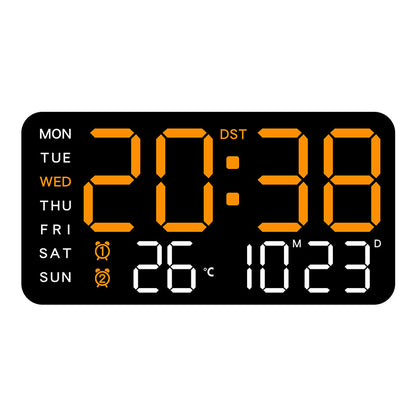 📢📢50% DE DESCUENTO!! ⏰Reloj de pared digital LED decorativo multifuncional. El reloj digital sin límites para el hogar moderno del Reino Unido.