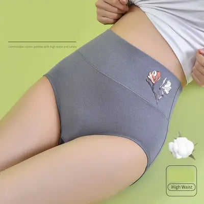 🌟【40-85KG】【Más vendidos】1 juego (6 uds) de bragas antibacterianas de algodón que no dejan marcas