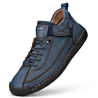 【30% OFF】【38-48】Casual υποδήματα υπαίθρια ρούχα εργασίας ραμμένα παπούτσια ανδρών