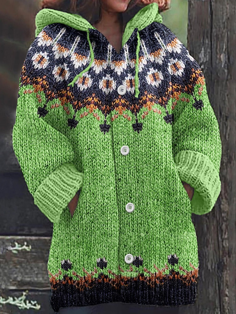 【S-5XL】🎀Nuevo cárdigan de punto cálido para mujer estilo retro, colección otoño/invierno 2026