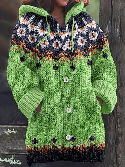 【S-5XL】🎀Nuevo cárdigan de punto cálido para mujer estilo retro, colección otoño/invierno 2026