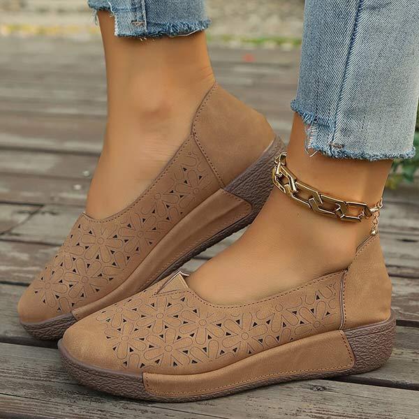 【35-43】 Nové dámské retro duté sandály s měkkou podrážkou_3648289